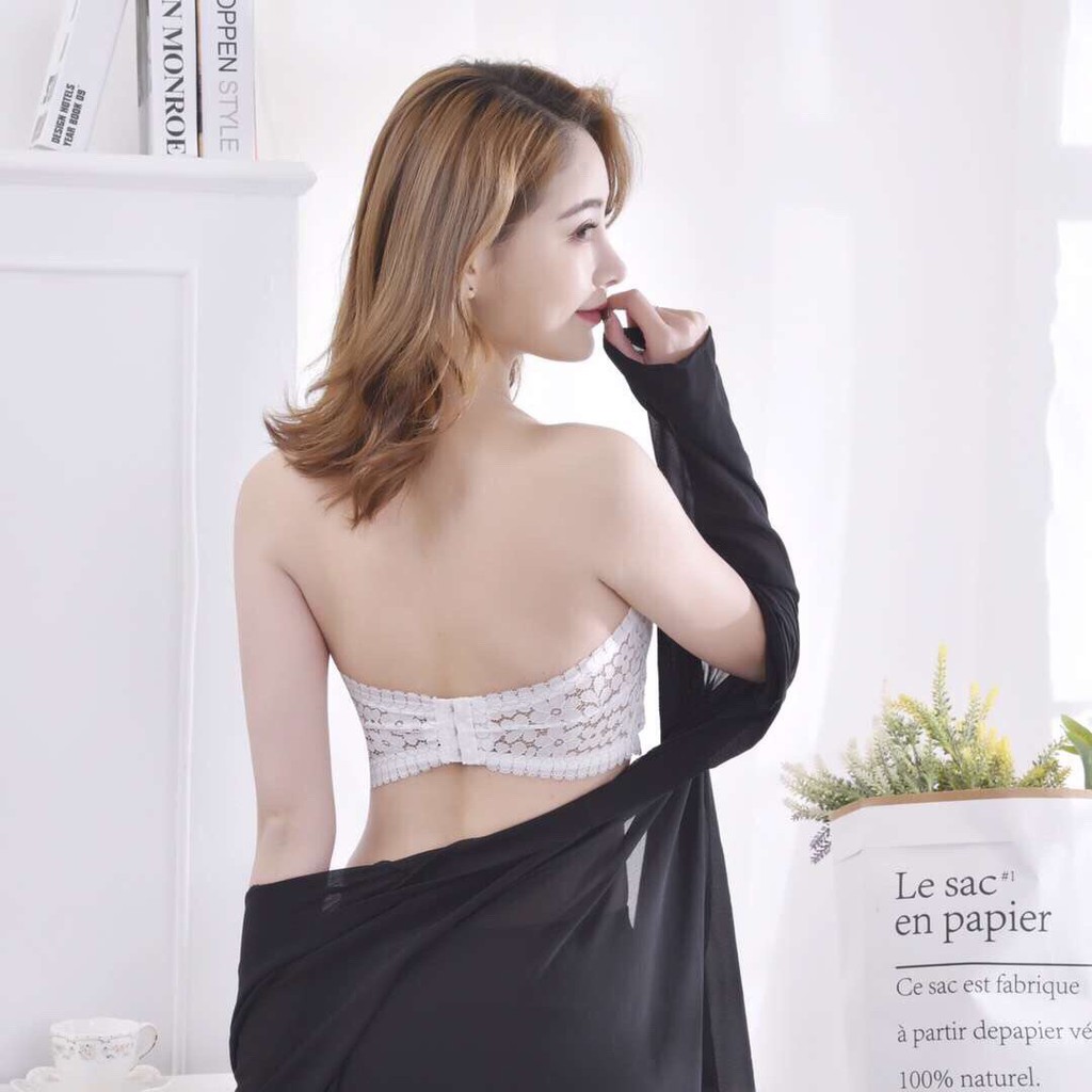 Bra Ren Không Dây💝💝FREESHIP💝Áo Ống Quyến Rũ💝ống ren mã 8814