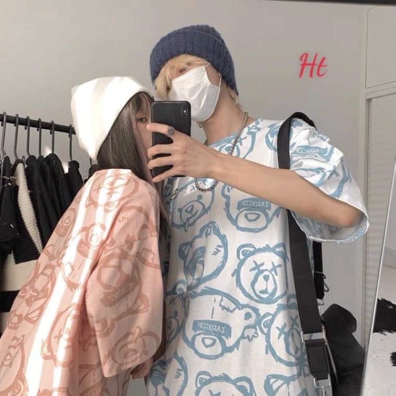 Áo gấu to XX hai mặt HT12