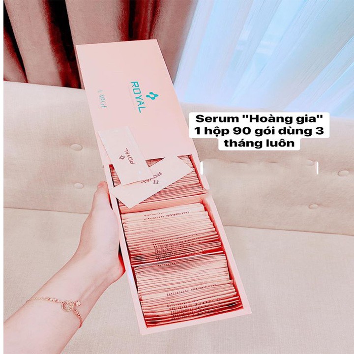 Serum nhau thai cuống rốn Nhật set 5 gói phục hồi những thương tổn trên da, mang lại cho bạn làn da mịn màng