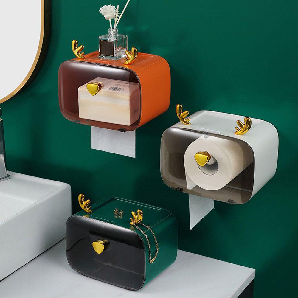 JANE Giá Đỡ Cuộn Giấy Vệ Sinh Gắn Tường Chống Nước Tiện Dụng