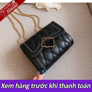 Túi vuông đeo chéo dây xích siêu sang chảnh cá tính -HNT00076