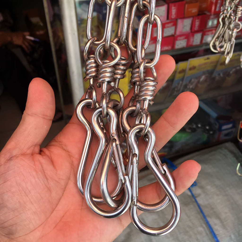 Dây xích chó mèo bằng INOX siêu bền - đủ kích thước