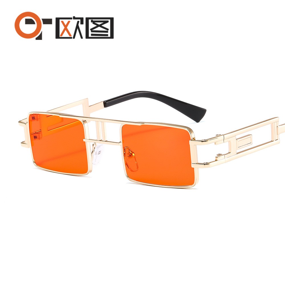 Kính Mát Gọng Kim Loại Phong Cách Steampunk 522