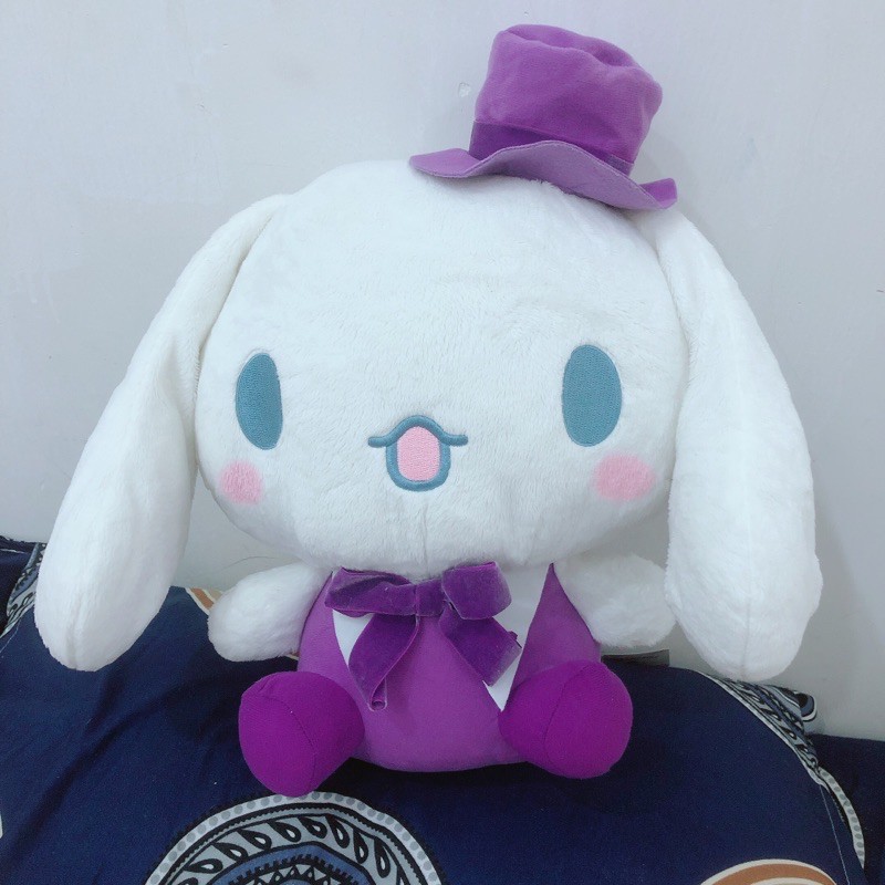 [ CÓ SẴN ] GẤU BÔNG CINNAMOROLL VELVET PURPLE VESTON