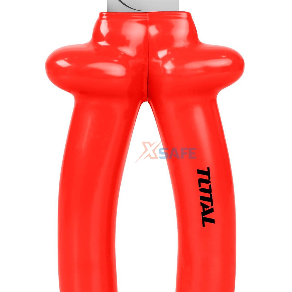 Kìm cắt cách điện 1000V TOTAL THTIP261 6 inch Kềm cắt thép C-rV siêu bền cứng cắt tuốt dây điện kháng điện cao thế 1000V