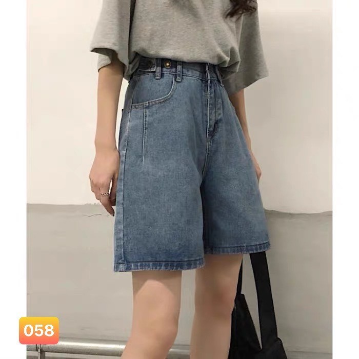 ❤️Quần Short Jeans 3 Khuy - 058