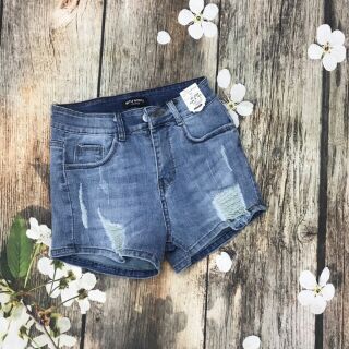 QUẦN SHORT JEANS CO GIÃN HÌNH THẬT