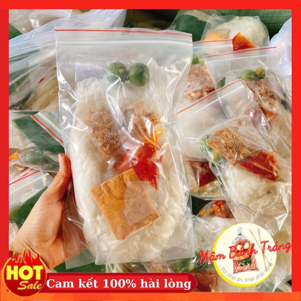 Bánh tráng phơi sương lá chuối lớn bánh tráng trộn phơi sương Tây Ninh - 04100056