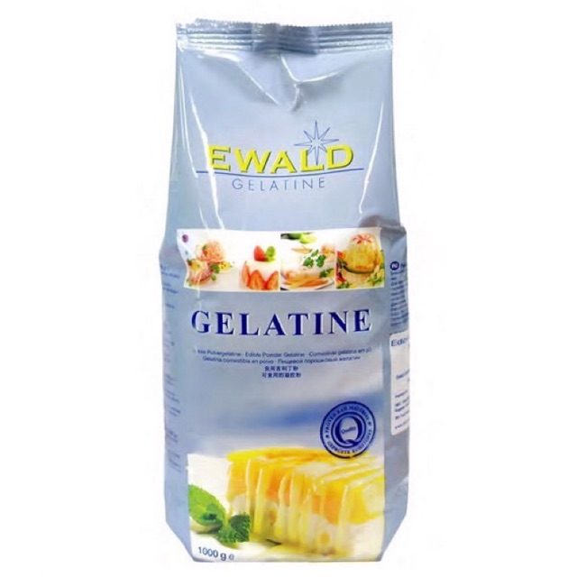 Bột gelatin Đức hãng Ewald gói 1kg