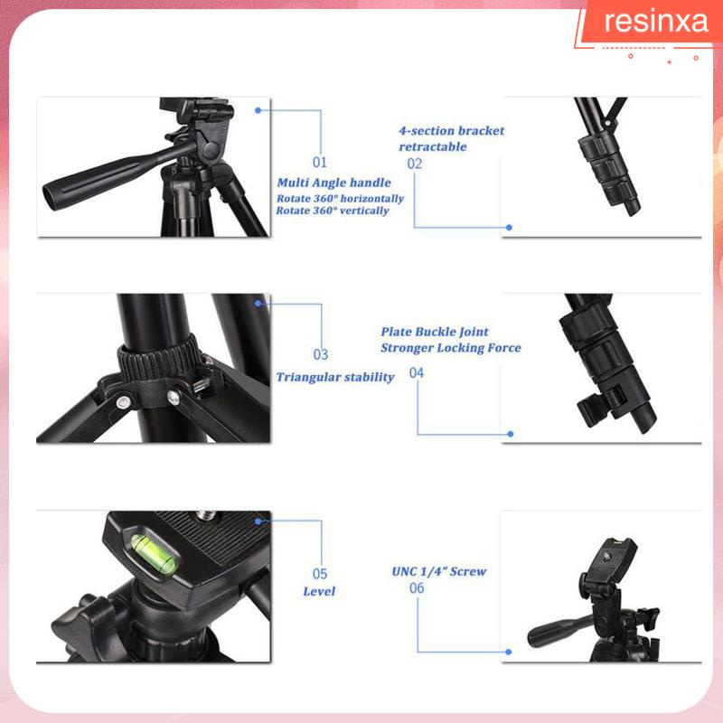 Giá Đỡ Ba Chân 4 Phần Bằng Nhôm Kèm Điều Khiển Bluetooth Cho Chụp Ảnh Tự Sướng | BigBuy360 - bigbuy360.vn