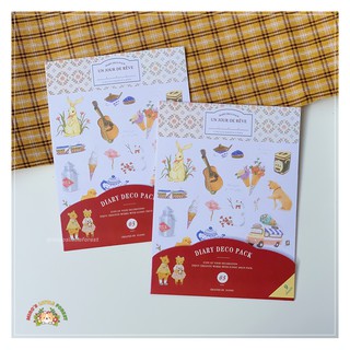 SET 9 TẤM STICKER DIARY DECO PACK VER.5 | S52