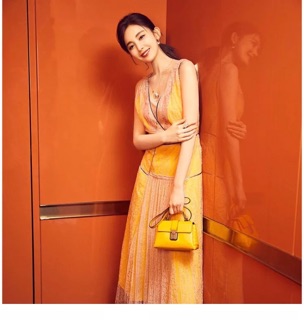 Đầm dài voan xoè qccc