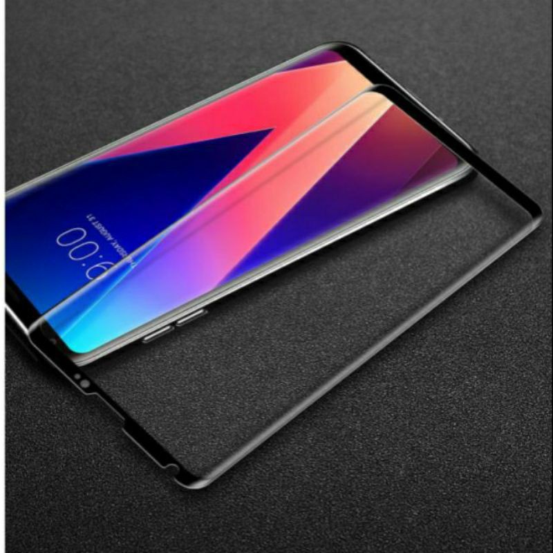 Kính cường lực 4D LG V30 full màn siêu cứng (đen)