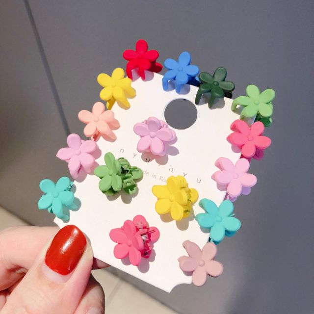 SET 20 CÁI GẤP TÓC MINI NHIỀU MÀU NHÁM