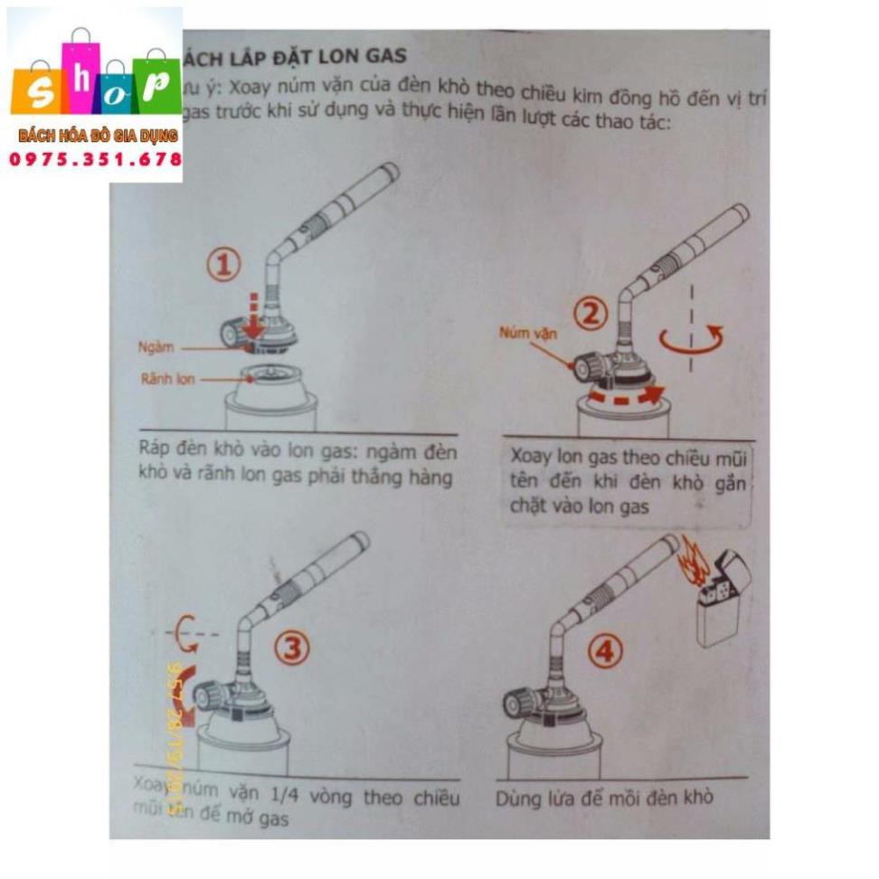 Đèn khò ga chuyên dụng Kovea Kt 2104-Giadung24h