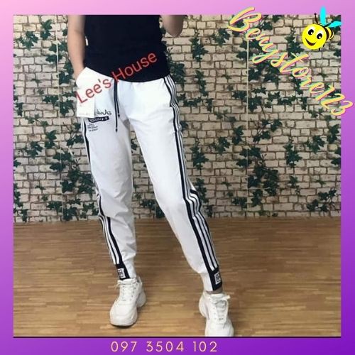 Quần Thể Thao Gió 💖FREESHIP 💖 Jogger Gió Nhật Nữ Đẹp