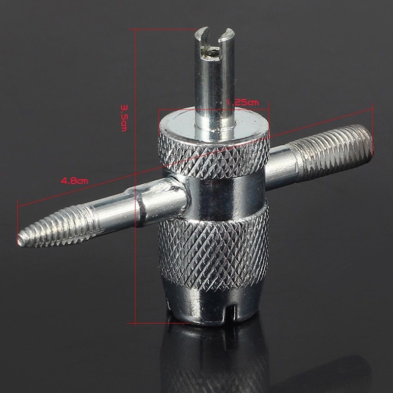Dụng Cụ Tháo Lốp Xe 4 Chiều + 4 Lõi Thân Thay Thế Chuyên Dụng