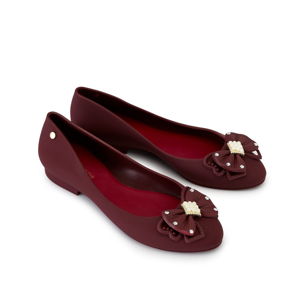 Giày búp bê nữ Jelly Bunny KRAZ NAMYA B21WLBI008 RED200