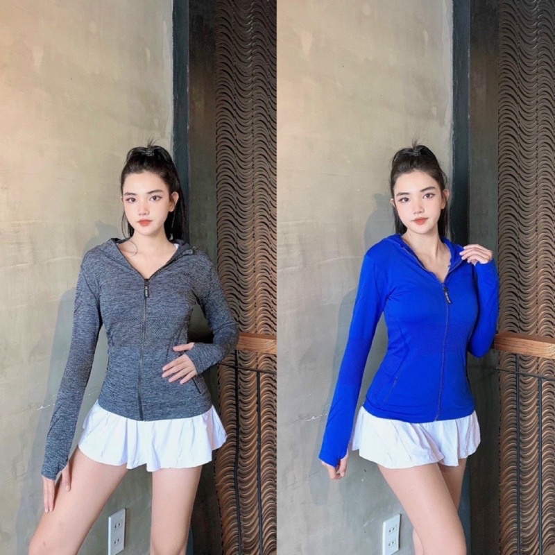 Áo khoác dệt mới MS18 gym,thể thao,yoga