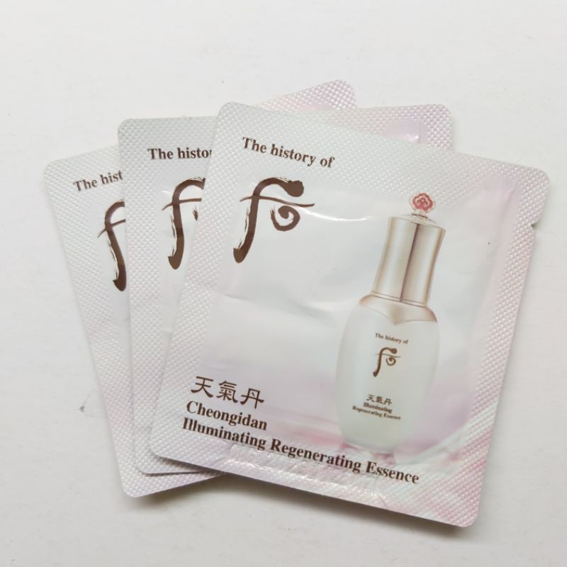 [Hot-mới] Gói tinh chất tái sinh dưỡng trắng mờ thâm nám thế hệ mới Whoo Cheongidan Illuminating Regenerating 1ml | BigBuy360 - bigbuy360.vn