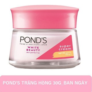 Kem Dưỡng Trắng Da Trắng Hồng Tinh Khiết Ban Ngày Ponds 30g