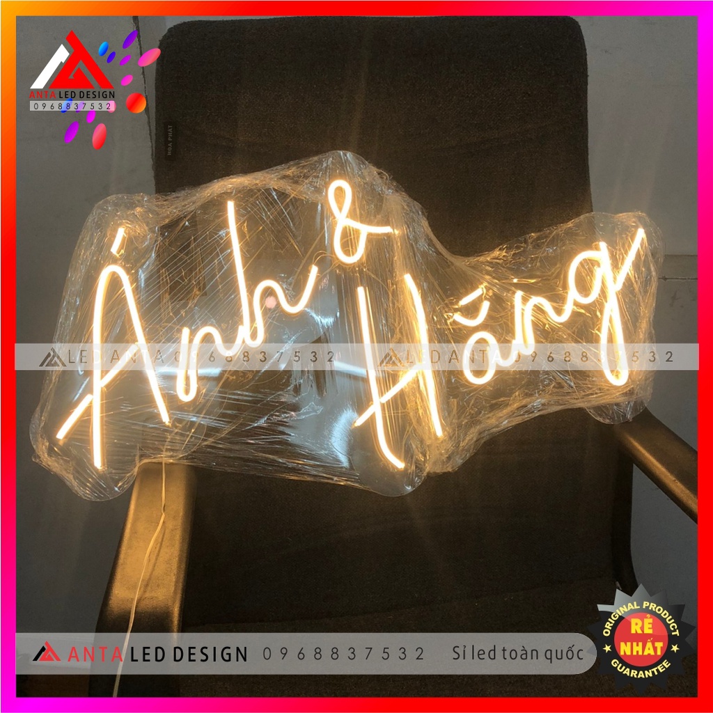 1 mét đèn LED neon 12v uốn chữ quảng cáo, trang trí