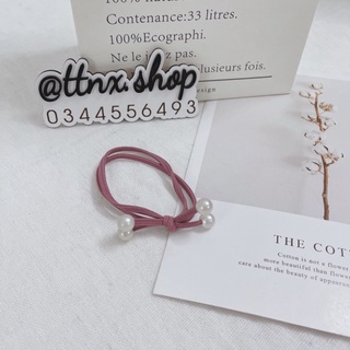 Chun buộc tóc nơ các mẫu cao cấp 🔅freeship🔅