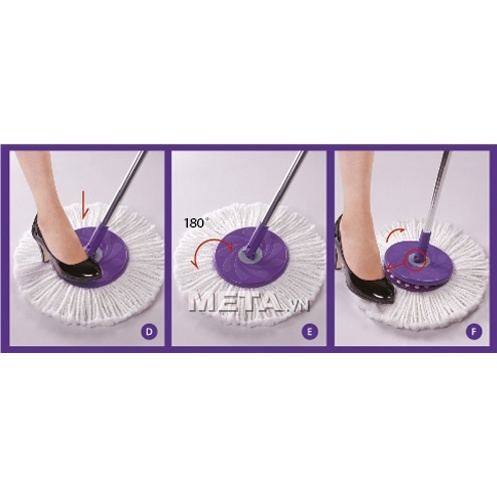 CHỔI LN ANGEL M.STOCK S350 TÍM