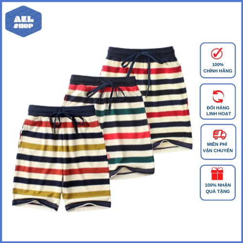 Quần short thun bé trai size đại hãng AKL, quần đùi cho bé 5 đến 14 tuổi cho bé 25kg đến 45kg hàng Quảng Châu