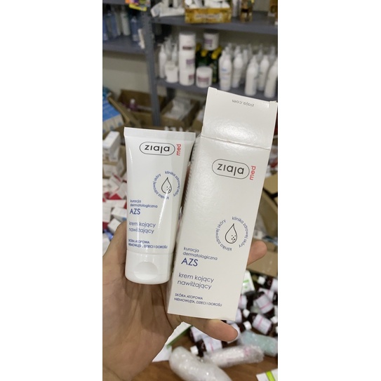 Kem Chăm Sóc Da Liễu Dưỡng Ẩm Dịu Nhẹ Med AZS 5% Ure