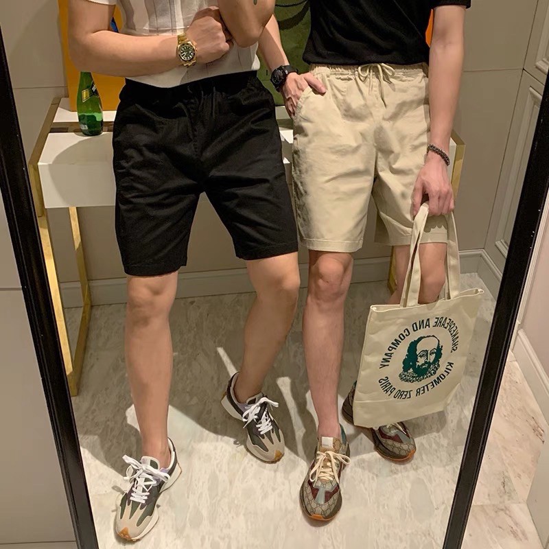 quần short kaki trơn
