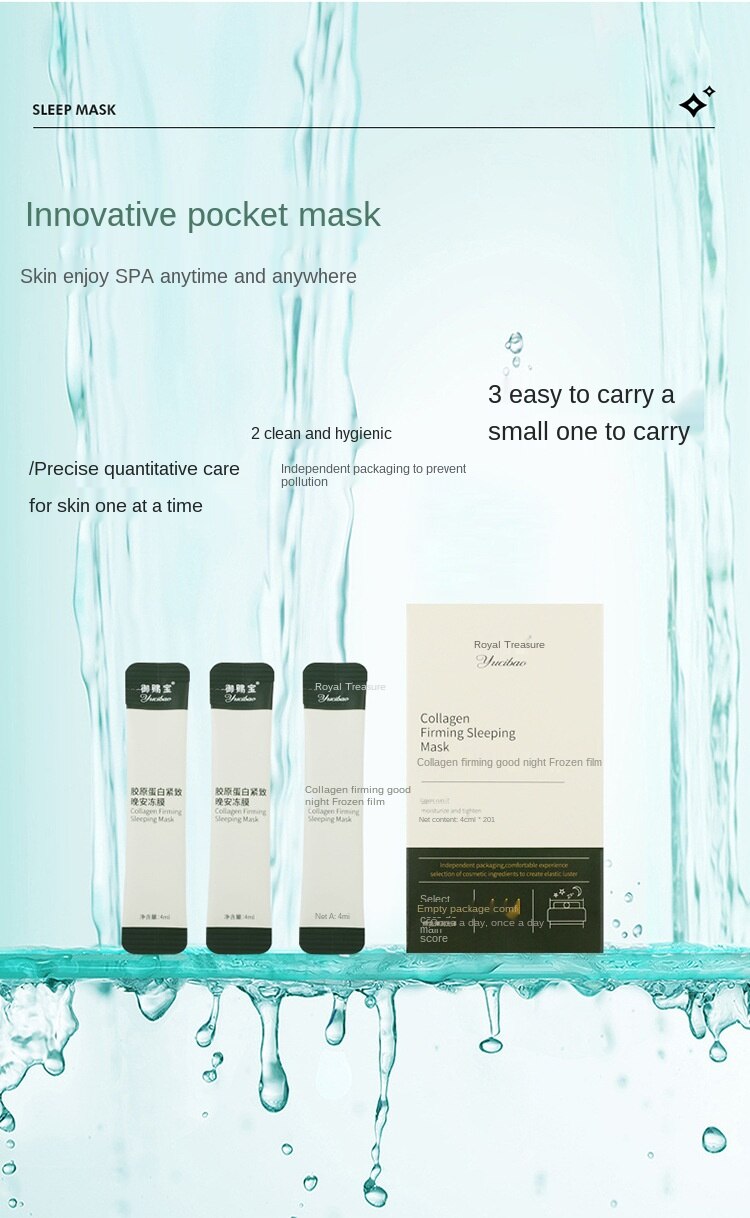Mặt nạ ngủ collagen dưỡng ẩm se khít lỗ chân lông chống nếp nhăn hiệu quả | BigBuy360 - bigbuy360.vn
