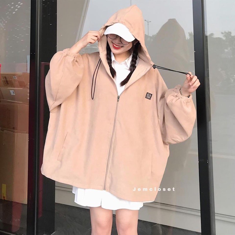 ÁO KHOÁC NHUNG TĂM LOGO NGỰC | BigBuy360 - bigbuy360.vn