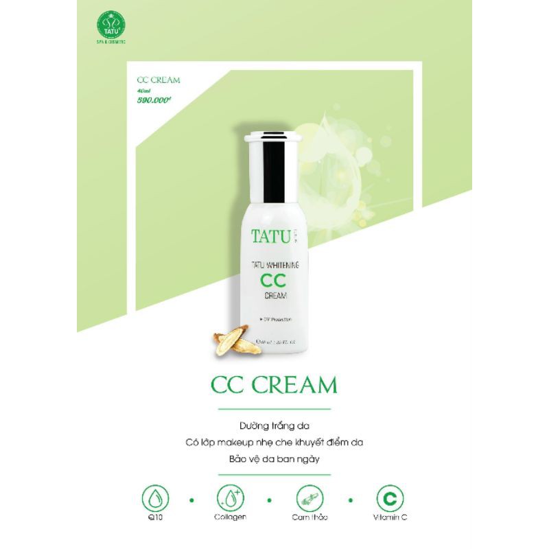 Kem Chống Nắng CC TATU