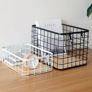 GIỎ TRANG TRÍ/ RỔ SẮT ĐẾ GỖ