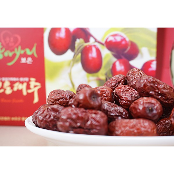 Táo đỏ sấy khô Samsung hộp 1kg MẪU MỚI DATE 2025