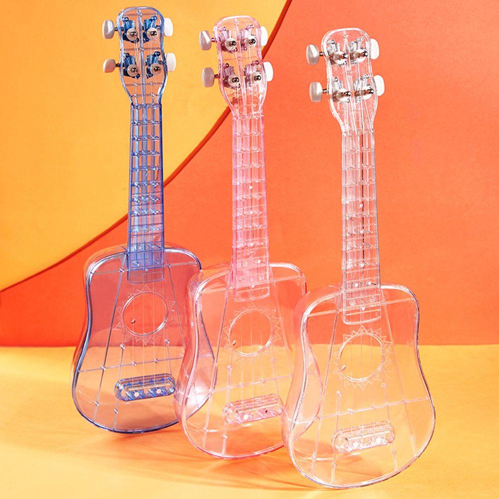 Đàn Ukulele 21 Inch Trong Suốt Cầm Tay Dành Cho Trẻ Em