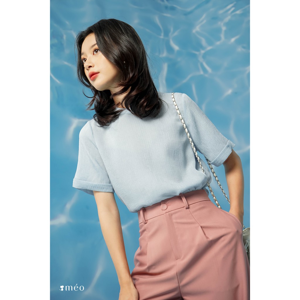 Quần Baggy lưng cao có túi Enis [Méo Shop]