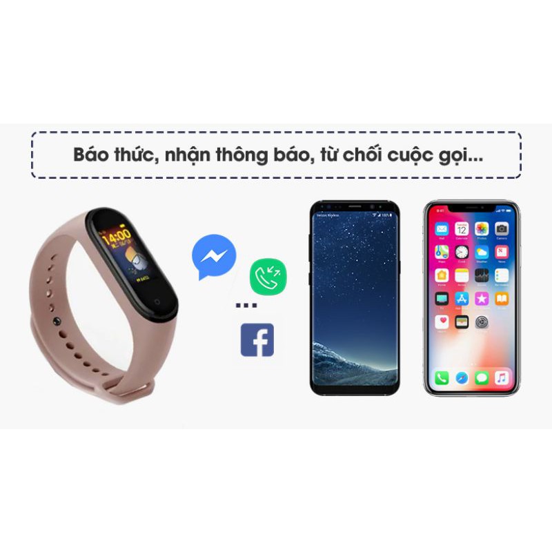 Đồng hồ thông minh Xiaomi BAND 5 kiểm tra sức khỏe, thời trang thời thượng.