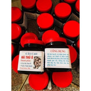 sỉ toàn quốc 200g cao hà thủ ô