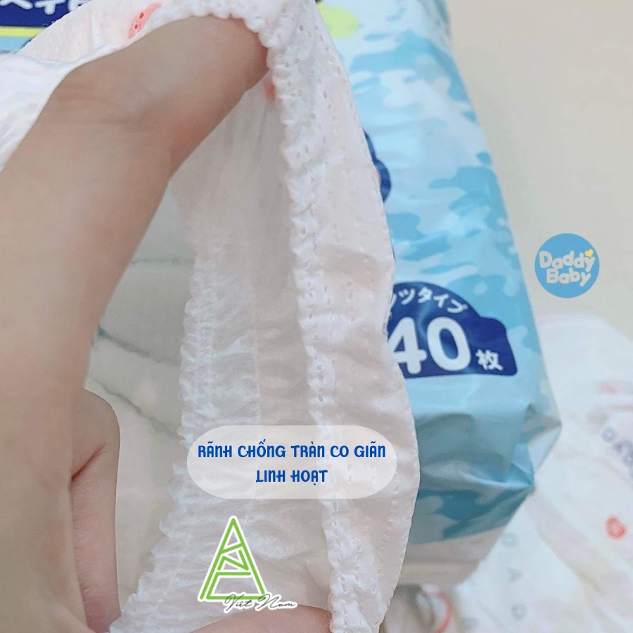 COMBO 1 THÙNG 3 bịch DADDY BABY chim cánh cụt xuất Nhật Bản mỏng nhẹ như mây M44/L40/XL36/XXL32