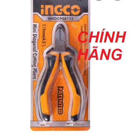 ĐỒ NGHỀ INGCO Kềm cắt mini 4.5"/115mm HMDCP08115 (Cam kết Chính Hãng 100%)