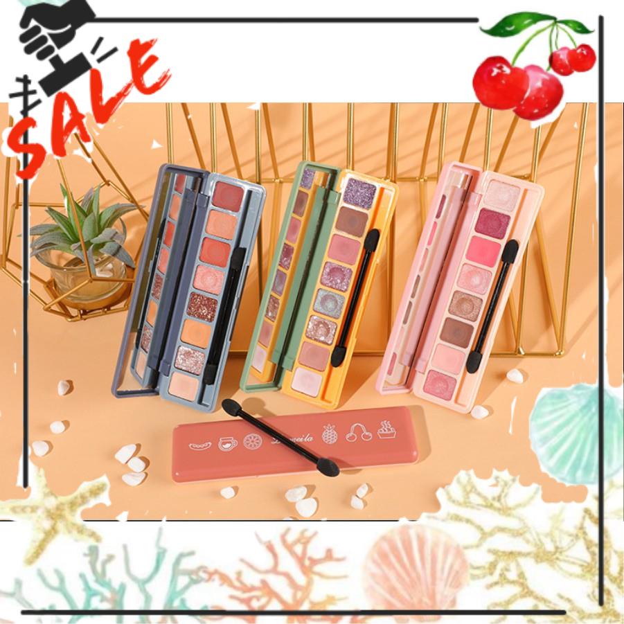 Bảng Phấn Mắt Soft Eye Lameila 8 Ô Rượu Tây Auth Nội Địa  sỉ tốt - GIÁ GỐC 12