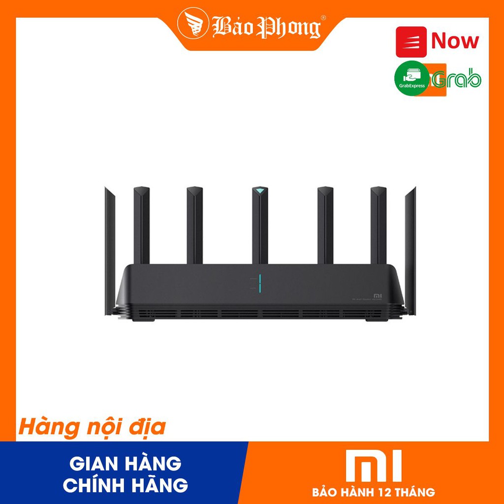 [Mã 229ELSALE hoàn 7% đơn 300K] Xiaomi AX3600 Router Modem WIFI AIoT Router Bảo hành 1 năm- Mới 100% Nguyên seal