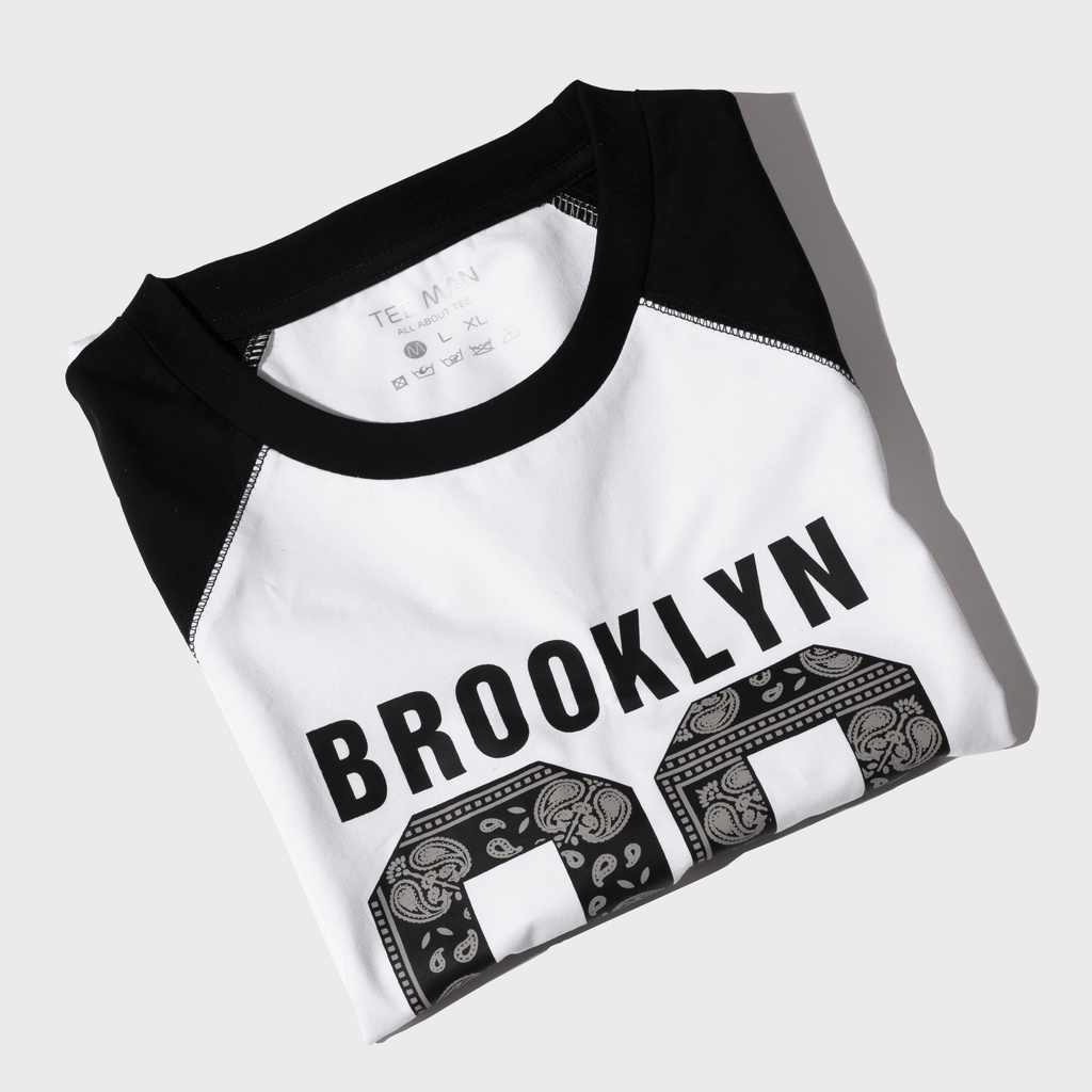 Áo thun nam cổ tròn STRIPE TEE & BROOKLYN TEE cao cấp, lịch lãm - TEEMAN