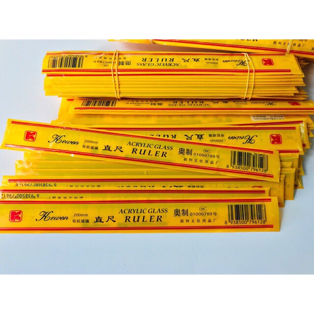 Thước kẻ 20cm loại dày đẹp
