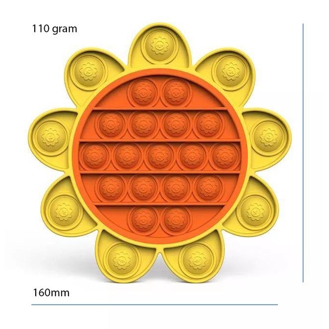 Pop It Fidget Toy Silicon Special Graffiti Đồ Chơi Bấm Bóng Mẫu Đặc Biệt Hiếm Có NHAGAU1981