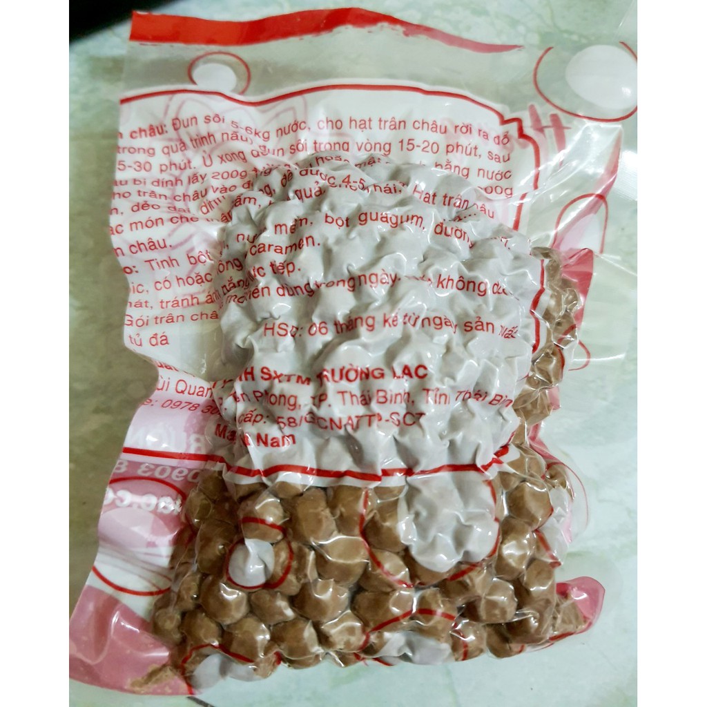 Trân châu đen+ trắng 200g,300g