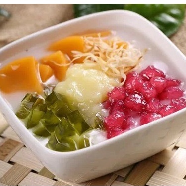 Củ Năng Bọc Bột/Hạt Lựu Làm Sẵn gói 250g- CHUYÊN DÙNG TOPPING TRÀ SEN VÀNG, NẤU CHÈ