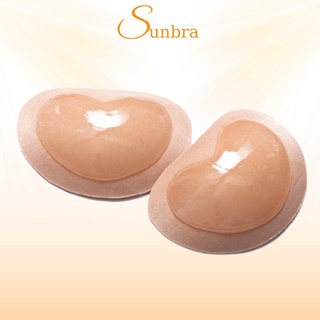 Miếng lót su độn ngực 3cm hình trái tim keo bám chống trơn trượt SUNBRA 2001